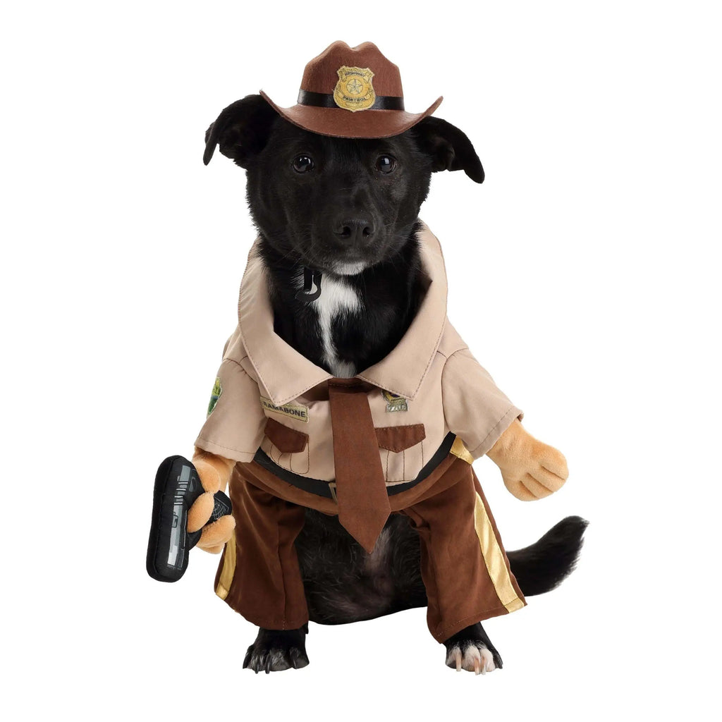 State Trooper Dog Costume - Realistic Police K9 Outfit for Dogs
