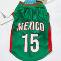 Soccer Style Pet Jersey Shirt - Lightweight Breathable Mesh Vest for Small Medium Dogs & Cats