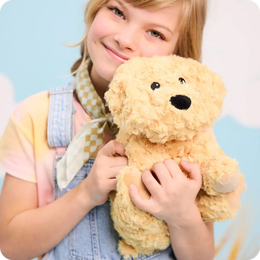 Golden Dog Warmies - Heatable, Chillable, and Weighted Stuffed Animal