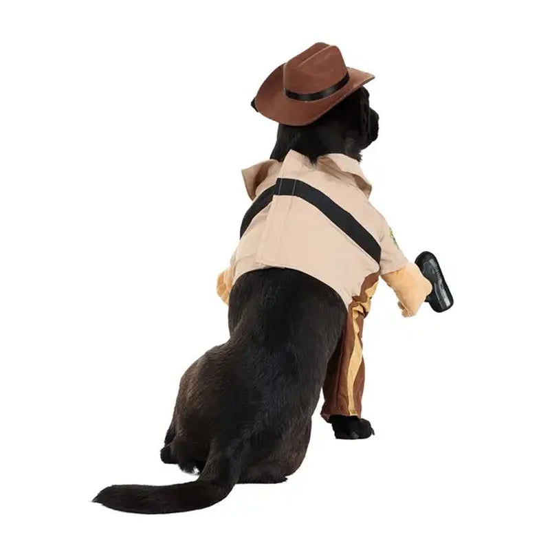 State Trooper Dog Costume - Realistic Police K9 Outfit for Dogs