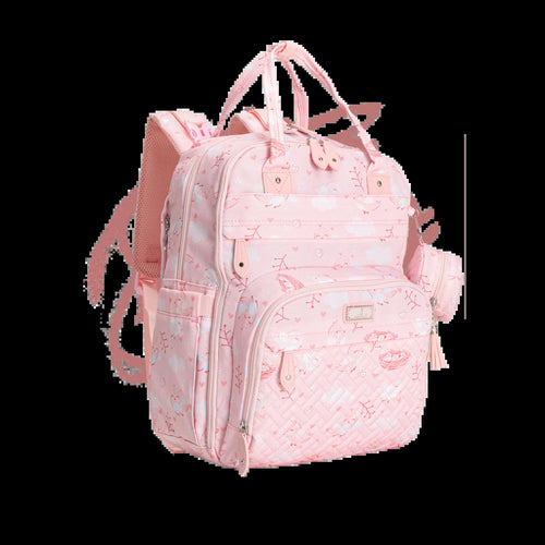 Babbleroo Original Diaper Bag - Waterproof Multi-Functional Travel Tote with Changing Pad for Moms