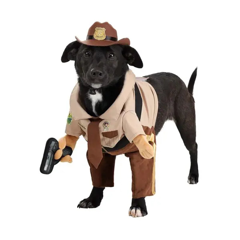 State Trooper Dog Costume - Realistic Police K9 Outfit for Dogs